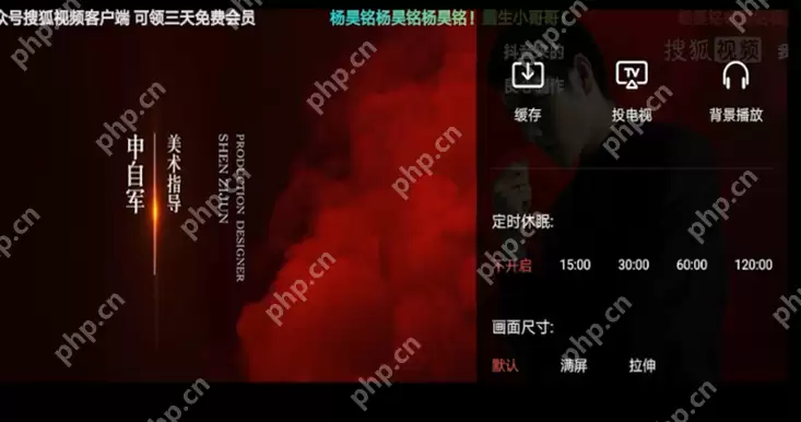 搜狐视频视频比例怎么调整