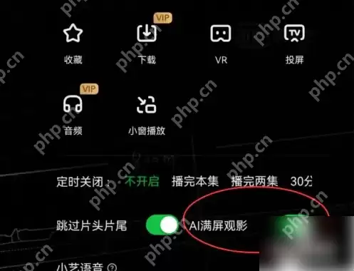 爱奇艺大屏幕怎么开启