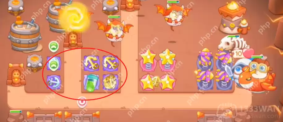 保卫萝卜4饿龙传说第22关怎么过-饿龙传说第22关通关攻略