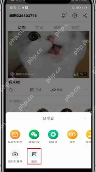 搜狐视频怎么删除自己的作品