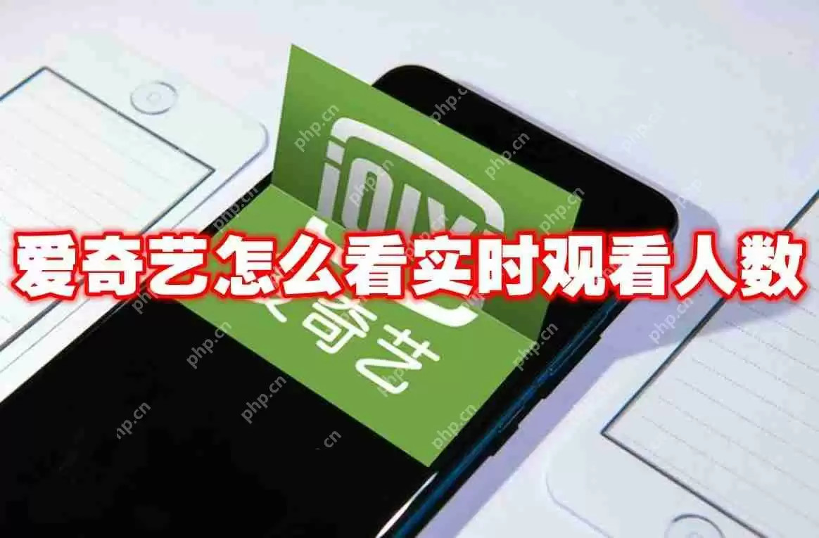 爱奇艺怎么看实时观看人数