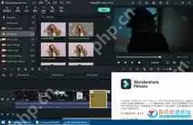 万兴喵影如何设置中文
