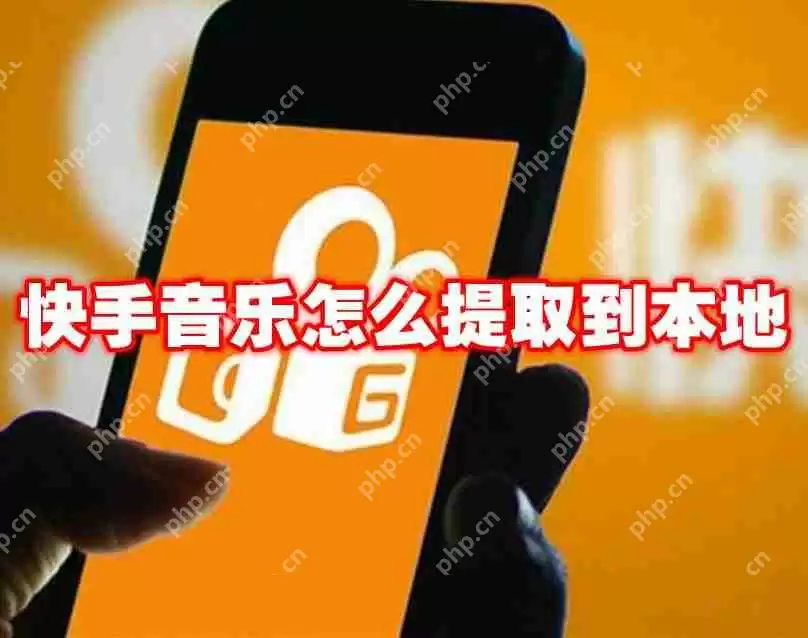 快手音乐怎么提取到本地