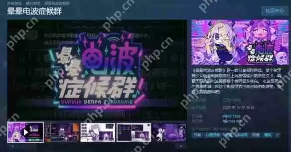 《晕晕电波症候群》steam英文名介绍