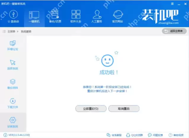 演示电脑一键重装32位系统