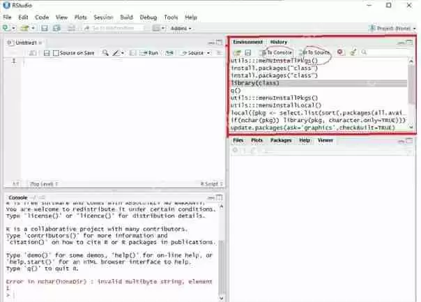 rstudio安装使用教程