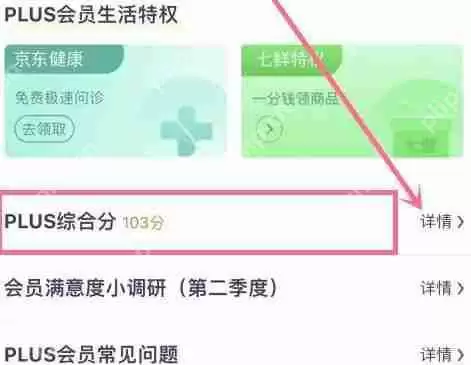 京东综合分在哪里看