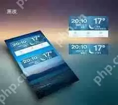 华为天气如何设置桌面天气城市