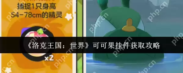 洛克王国可可果挂件获取攻略：三种途径轻松收集