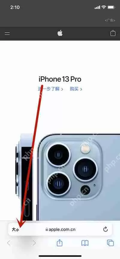 ios15系统safari浏览器搜索框怎么放在上面
