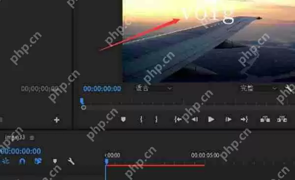 premiere怎么制作文字溶解效果