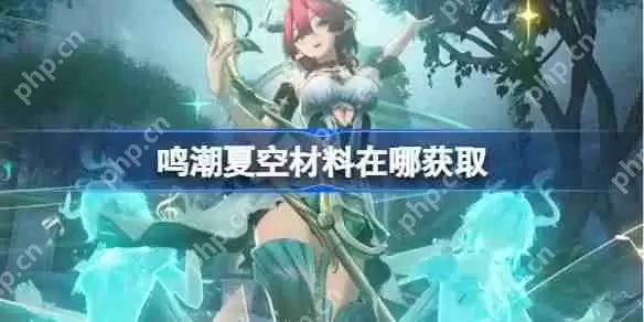 鸣潮夏空材料在哪获取-鸣潮夏空突破素材位置大全