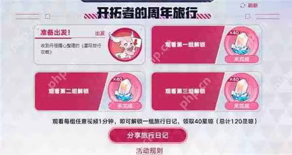 崩坏星穹铁道2周年生日会领120星琼教学 崩坏星穹铁道2周年活动