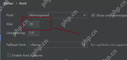 Pycharm如何设置字体大小？Pycharm设置字体大小的方法