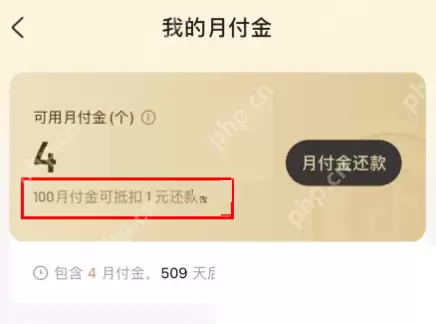 抖音月付金是什么