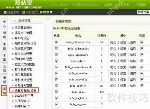 织梦网站备份教程：数据与源码完整保存方法
