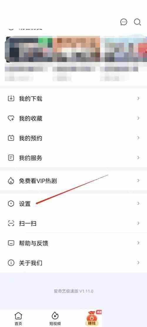 爱奇艺极速版字体大小如何更改