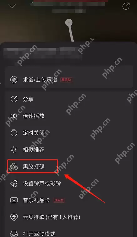 网易云音乐黑胶打碟怎么启动