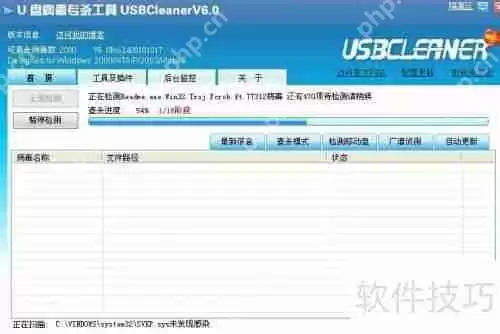 U盘病毒专杀工具USB Cleaner：有效清除U盘病毒威胁