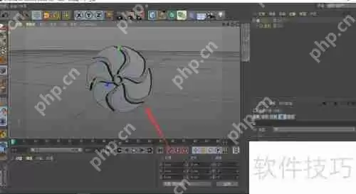 C4D挤压生成器的使用方法