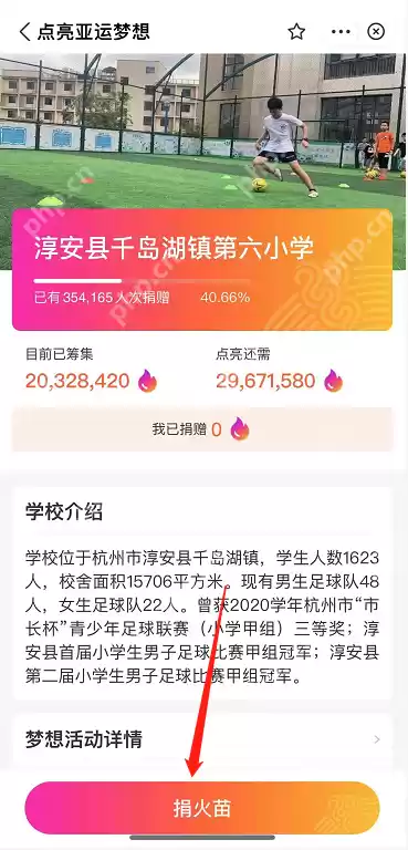 支付宝亚运火苗怎么捐赠