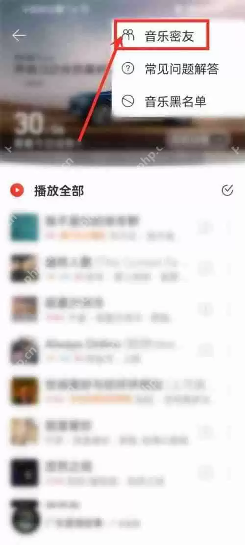 网易云音乐音乐密友怎么查看