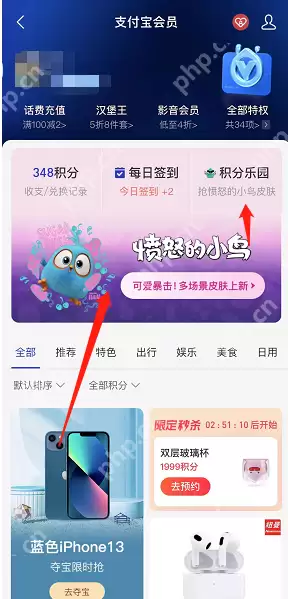 支付宝愤怒的小鸟付款码皮肤怎么获得
