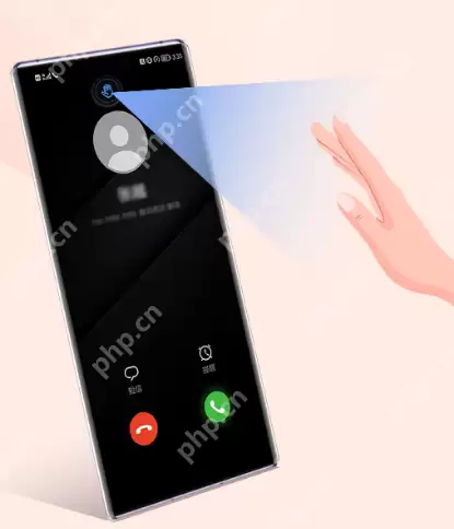 华为p40隔空接电话怎么设置