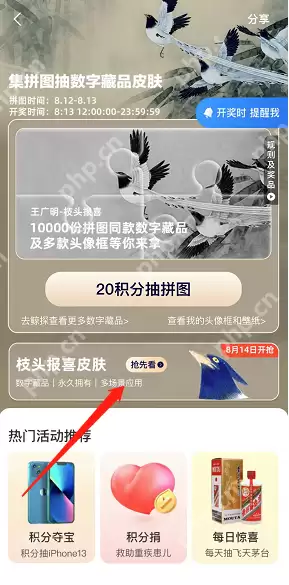 支付宝工笔大师付款码皮肤怎么获得