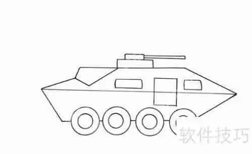 特警战车绘制指南：步骤与技巧