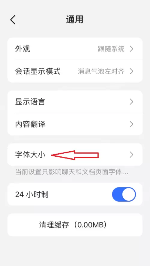 飞书字体大小怎么设置？飞书字体大小设置教程