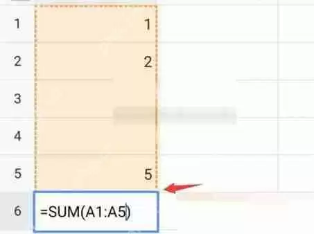 腾讯文档自动求和如何使用