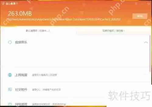 金山毒霸使用心得：轻巧迅捷，查杀有力