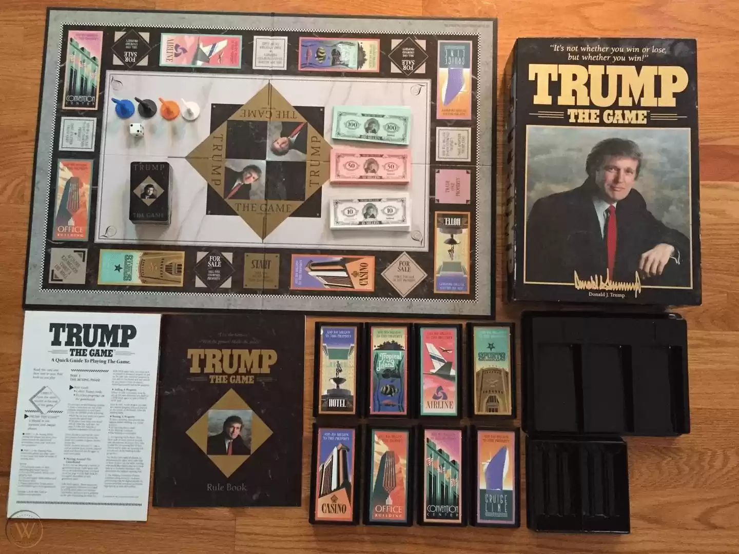 特朗普:游戏的宣传海报