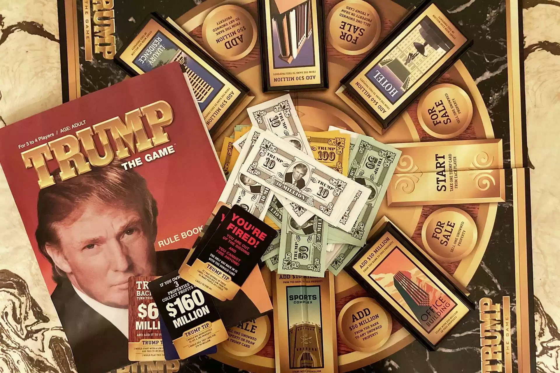 特朗普:游戏的销售情况