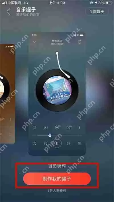 网易云音乐罐子怎么发语音