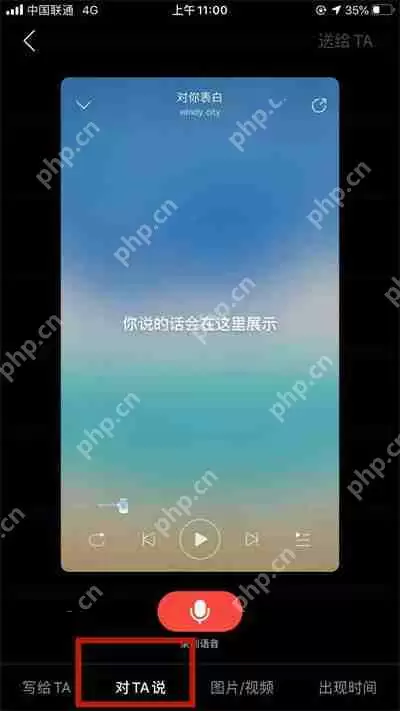 网易云音乐罐子怎么发语音