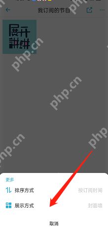 小宇宙怎么修改订阅展示方式?小宇宙修改订阅展示方式教程