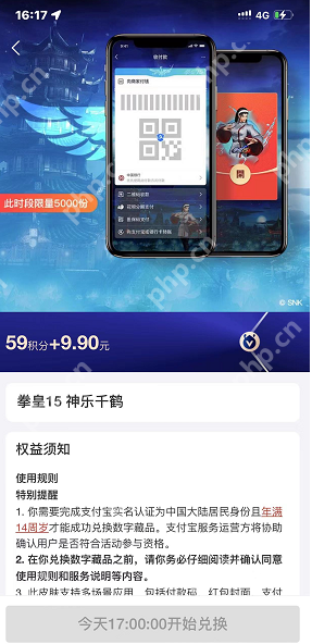 支付宝拳皇15付款码皮肤怎么获得