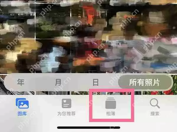 苹果手机隐藏相册怎么打开