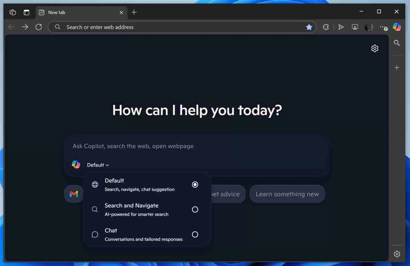 微软改造 Edge 浏览器新标签页：深度集成 Copilot AI