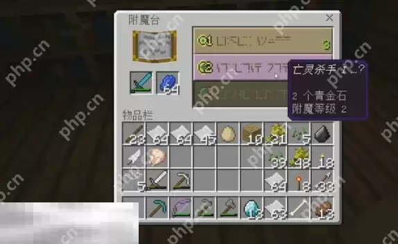 我的世界怎么给武器附魔 指令快速武器附魔技巧