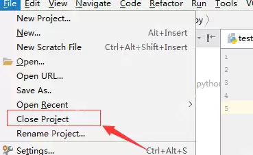 pycharm如何关闭项目?pycharm关闭项目的方法