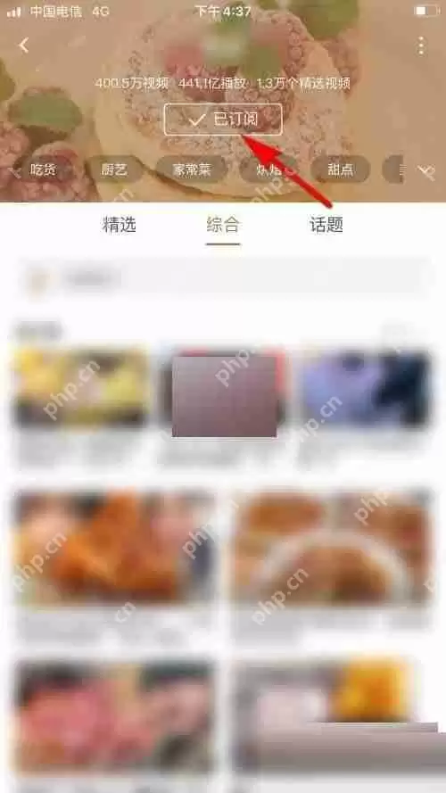 哔哩哔哩订阅频道在哪看