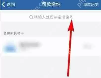 交管12123怎么缴纳电动车的罚款