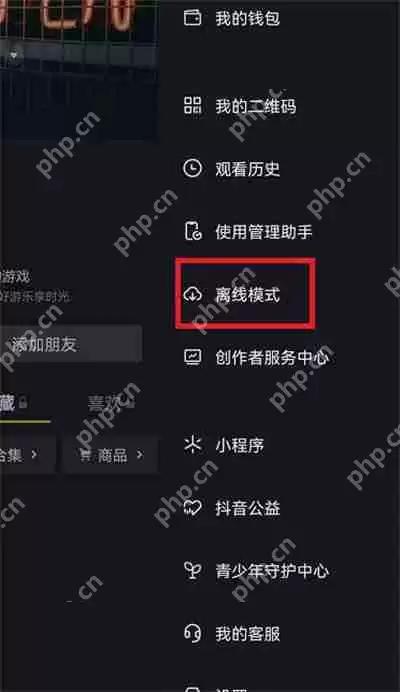 抖音离线模式怎么开启