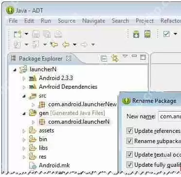 eclipse如何修改包名? eclipse修改包名的方法