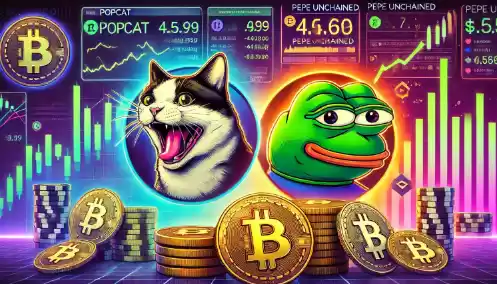 Popcat和Pepe Unchained模因币