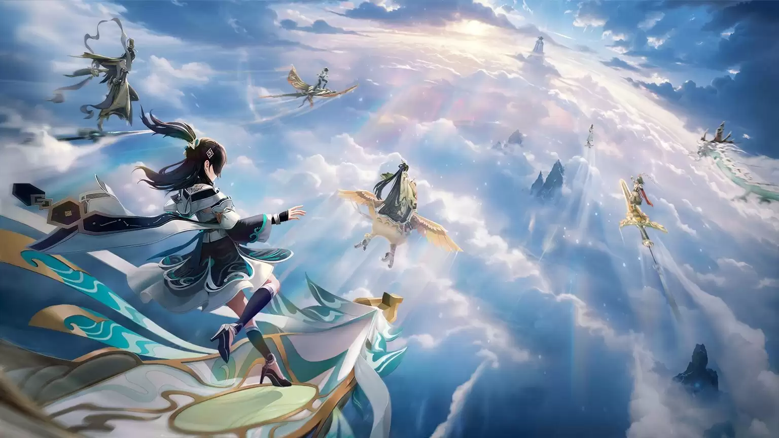 全新3D御灵共战手游《踏风行》今日首发上线