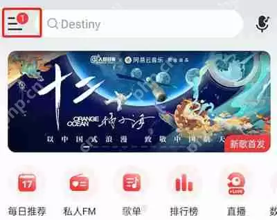 网易云音乐怎么更换底部导航样式